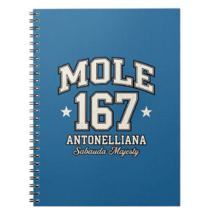 Mole Antonelliana - Sabauda Majesty Vintage Varsit Notebook