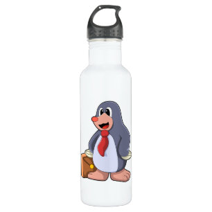 Mole as Entrepreneur with Bag 710 Ml Water Bottle