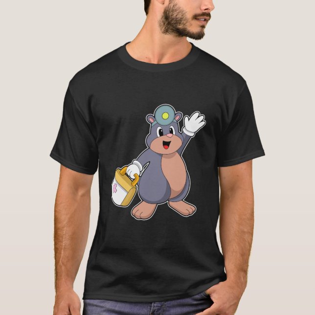 Mole as Nurse with First aid kit.PNG T-Shirt (Front)