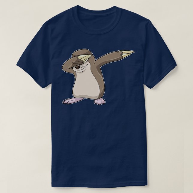 Mole at Hip Hop Dance Dab T-Shirt (Design Front)