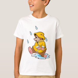 Mole at Rain with Raindrops T-Shirt