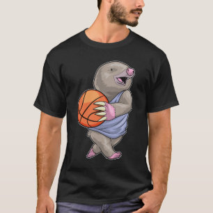 Mole Basketball player Basketball T-Shirt