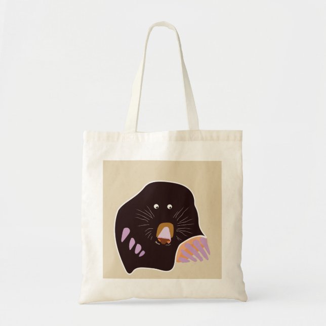 Mole Budget Tote Bag (Front)