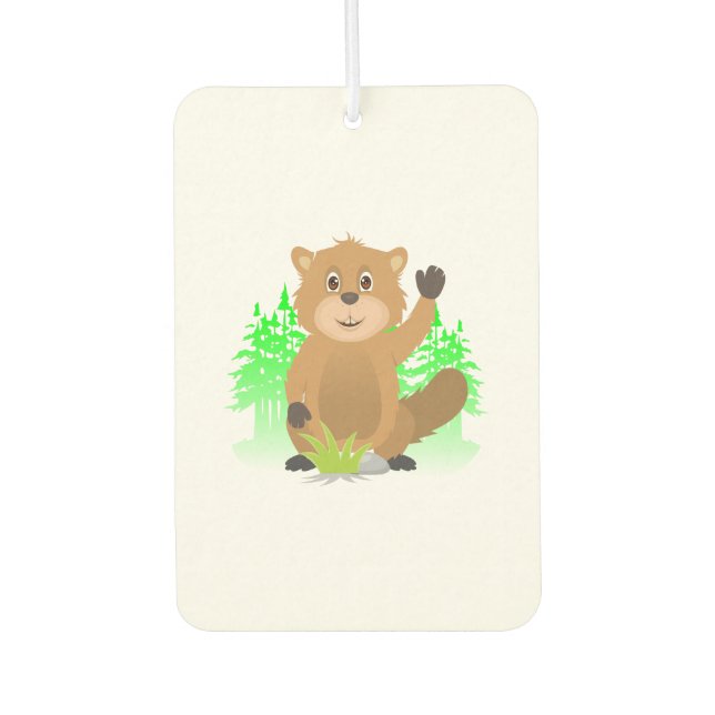 Mole clipart car air freshener (Front)