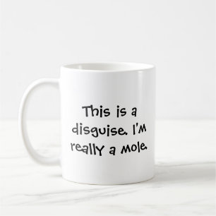 Mole Costume Coffee Mug