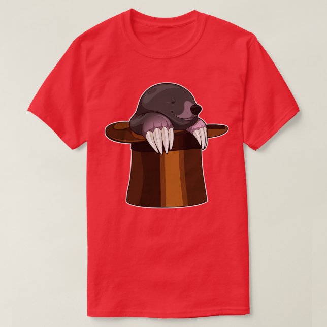 Mole Cylinder T-Shirt (Design Front)