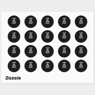 Mole Day Funny Mole Talk about Mole Classic Round Sticker