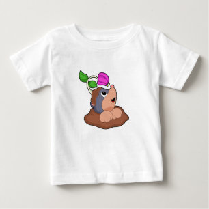Mole Earth Flower Baby T-Shirt