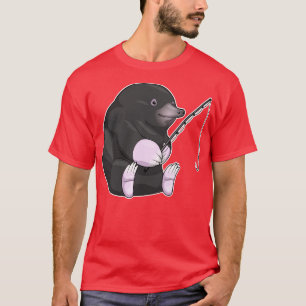Mole Fisher Fishing rod T-Shirt