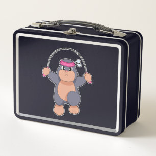 Mole Fitness Rope Metal Lunch Box