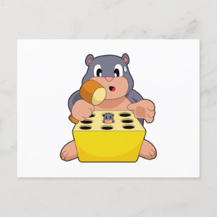 Mole Game Postcard