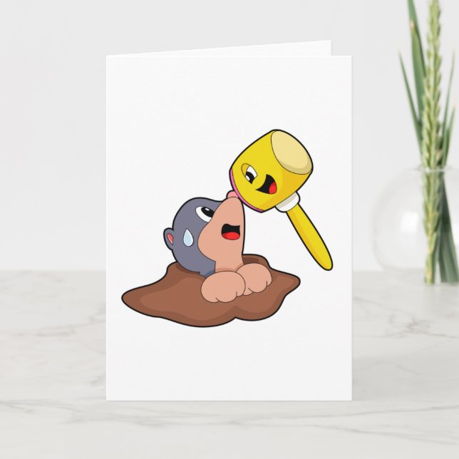Mole Hammer Card (Front)