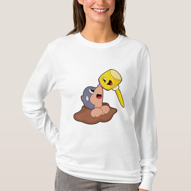 Mole Hammer T-Shirt (Front)
