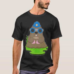 Mole Miner Mining helmet Mining T-Shirt