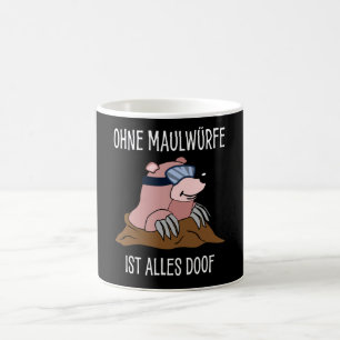 Mole Molehill Moles Coffee Mug