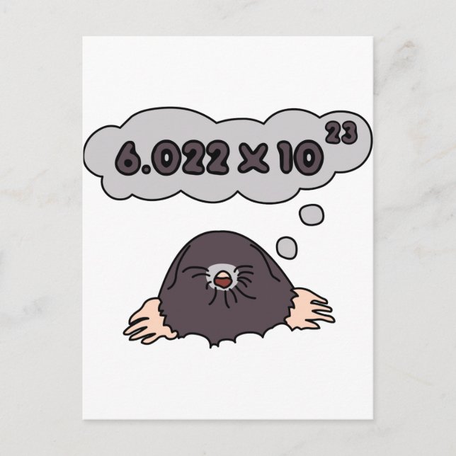 Mole Postcard (Front)