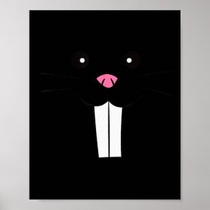 Mole Rat Costume Mole Disguise Funny Mole Poster