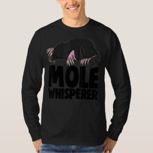 Mole Rat Whispherer  Women Cute Little Mole Love T-Shirt