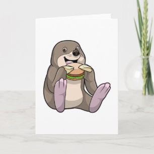 Mole Restaurant Burger Card