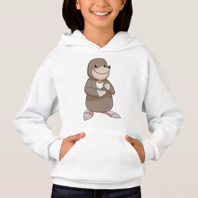 Mole with Coffee Cup (Front)