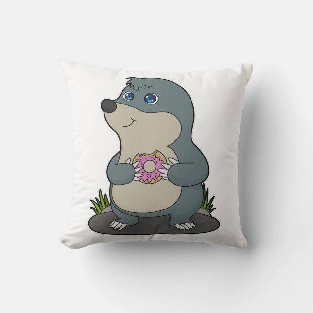Mole with Donut Cushion (Front)