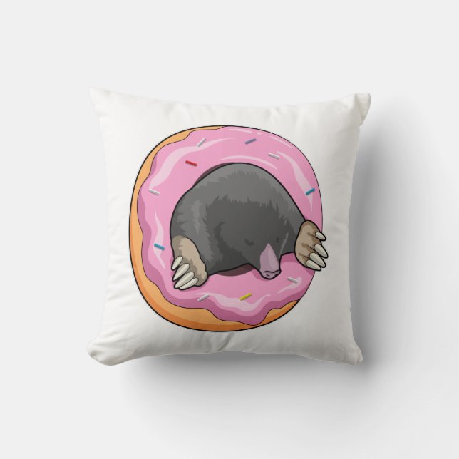 Mole with Doughnut Cushion (Front)