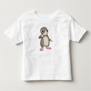 Mole with Magnifying glass Toddler T-Shirt
