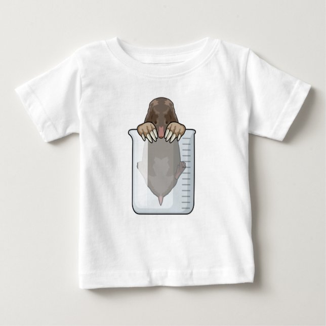Mole with Measuring cup Baby T-Shirt (Front)
