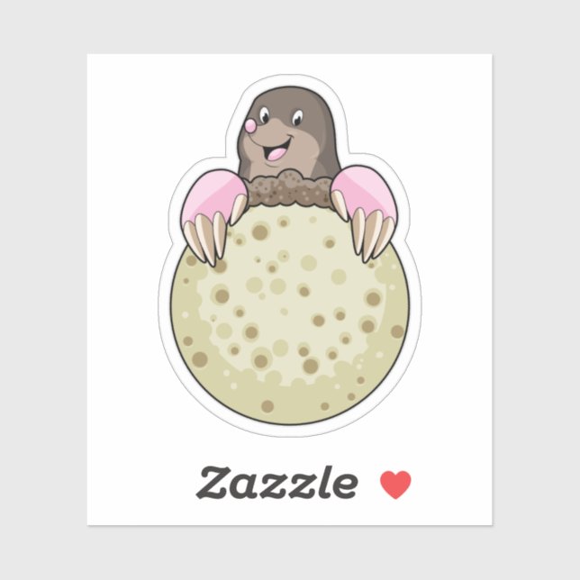 Mole with Moon (Sheet)