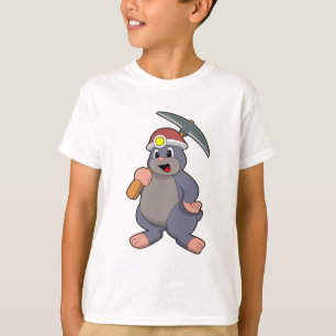Mole with Pickaxe T-Shirt