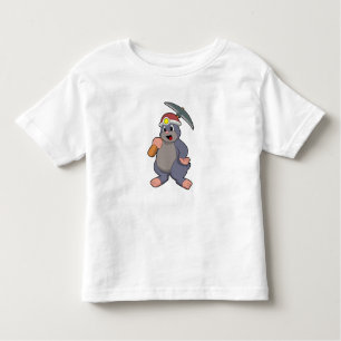 Mole with Pickaxe Toddler T-Shirt