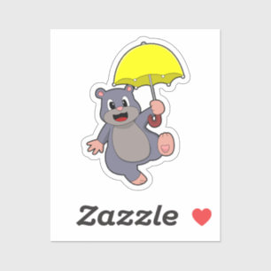 Mole with Umbrella