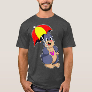 Mole with Umbrella 1 T-Shirt