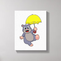 Mole with Umbrella