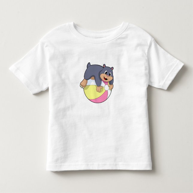 Mole with Water polo.PNG Toddler T-Shirt (Front)