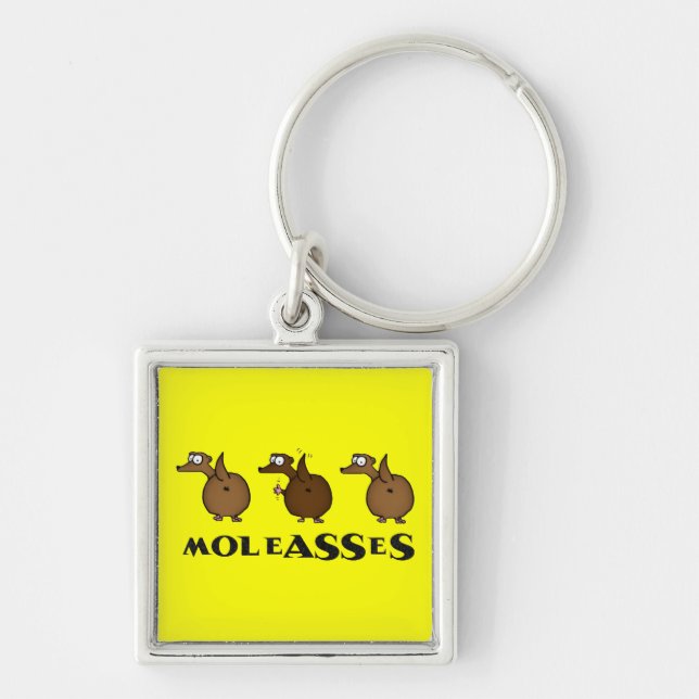 Moleasses Keychain (Front)