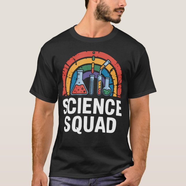 Molecular Biology Science Squad Lab Gear T-Shirt (Front)