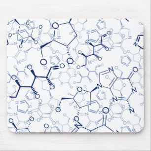 Molecular Compound Construct Chemistry Mouse Pad