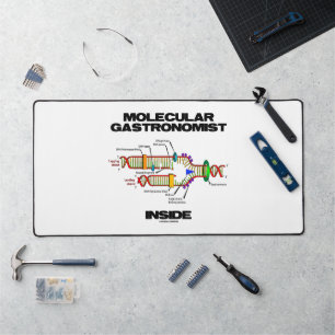 Molecular Gastronomist Inside DNA Replication Desk Mat