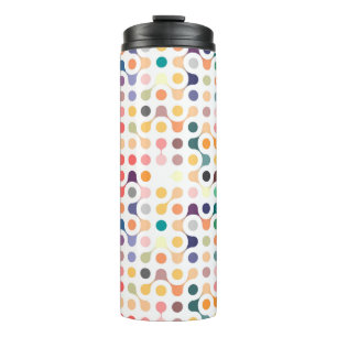 Molecular Structure Pattern Thermal Tumbler