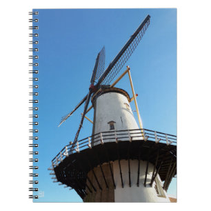 Molen in the Netherlands in Willemstad. Notebook