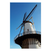 Molen in the Netherlands in Willemstad.
