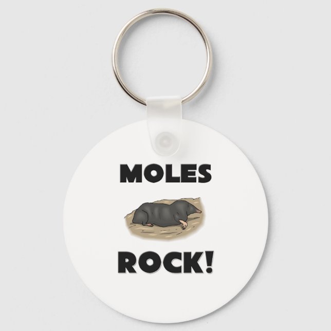 Moles Rock Key Ring (Front)
