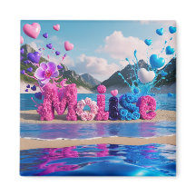 Molise Floral Magnet