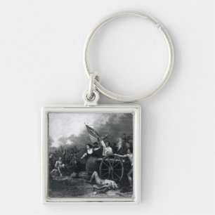 Moll Pitcher at the Battle of Monmouth Key Ring