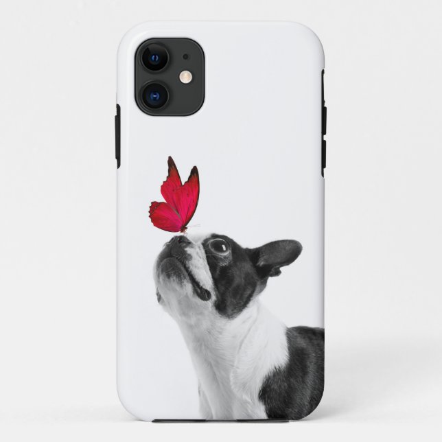 Mollie Mmouse ekind Boston Terrier Case-Mate iPhone Case (Back)