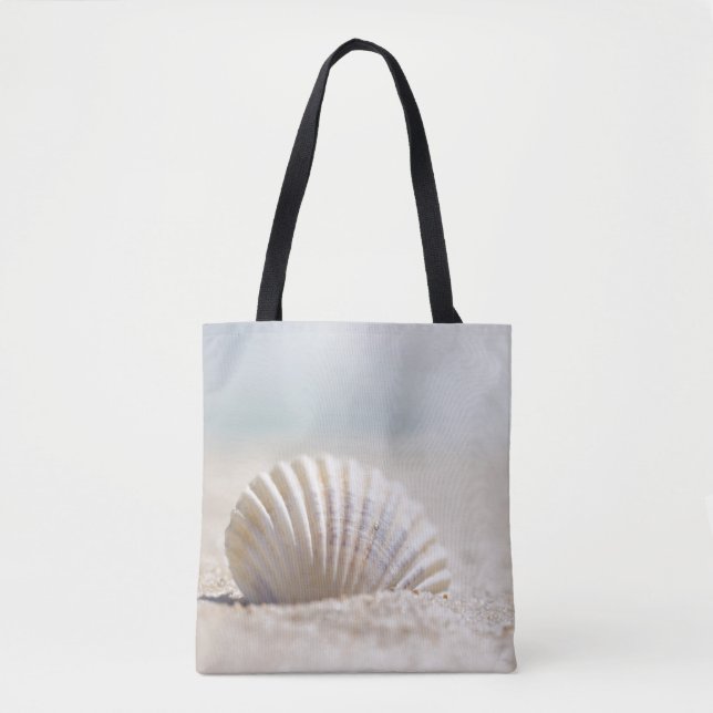 Mollusk Seashell Tote Bag (Front)