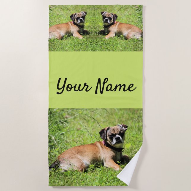 Molly  beach towel (Front)