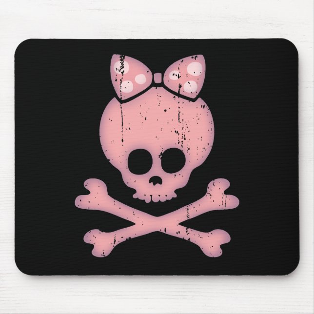 Molly Bow Dot Mouse Pad (Front)