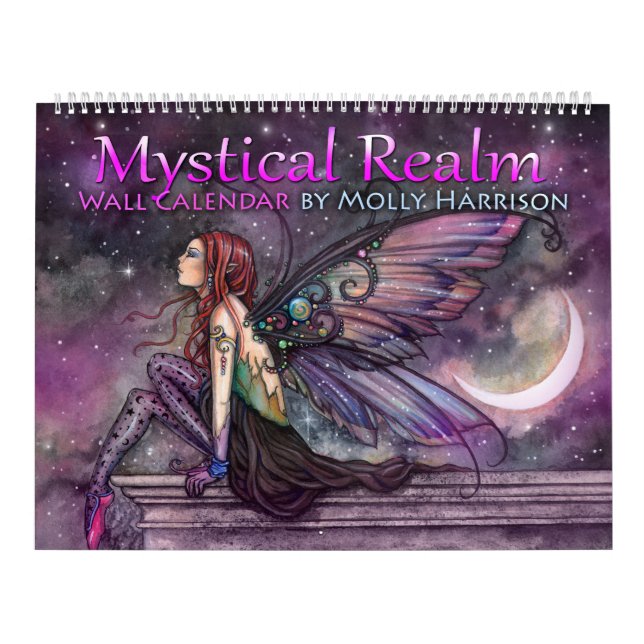 Molly Harrison Fantasy Fairy Calendar (Cover)